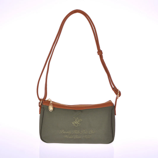 Polo Beverly Hills τσάντα ώμου Μικρή verde ΒΗ-4064