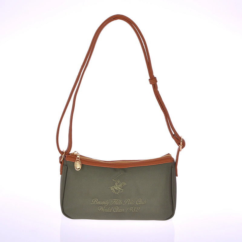 Polo Beverly Hills τσάντα ώμου Μικρή verde ΒΗ-4064