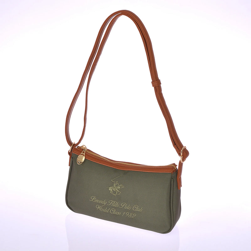 Polo Beverly Hills τσάντα ώμου Μικρή verde ΒΗ-4064