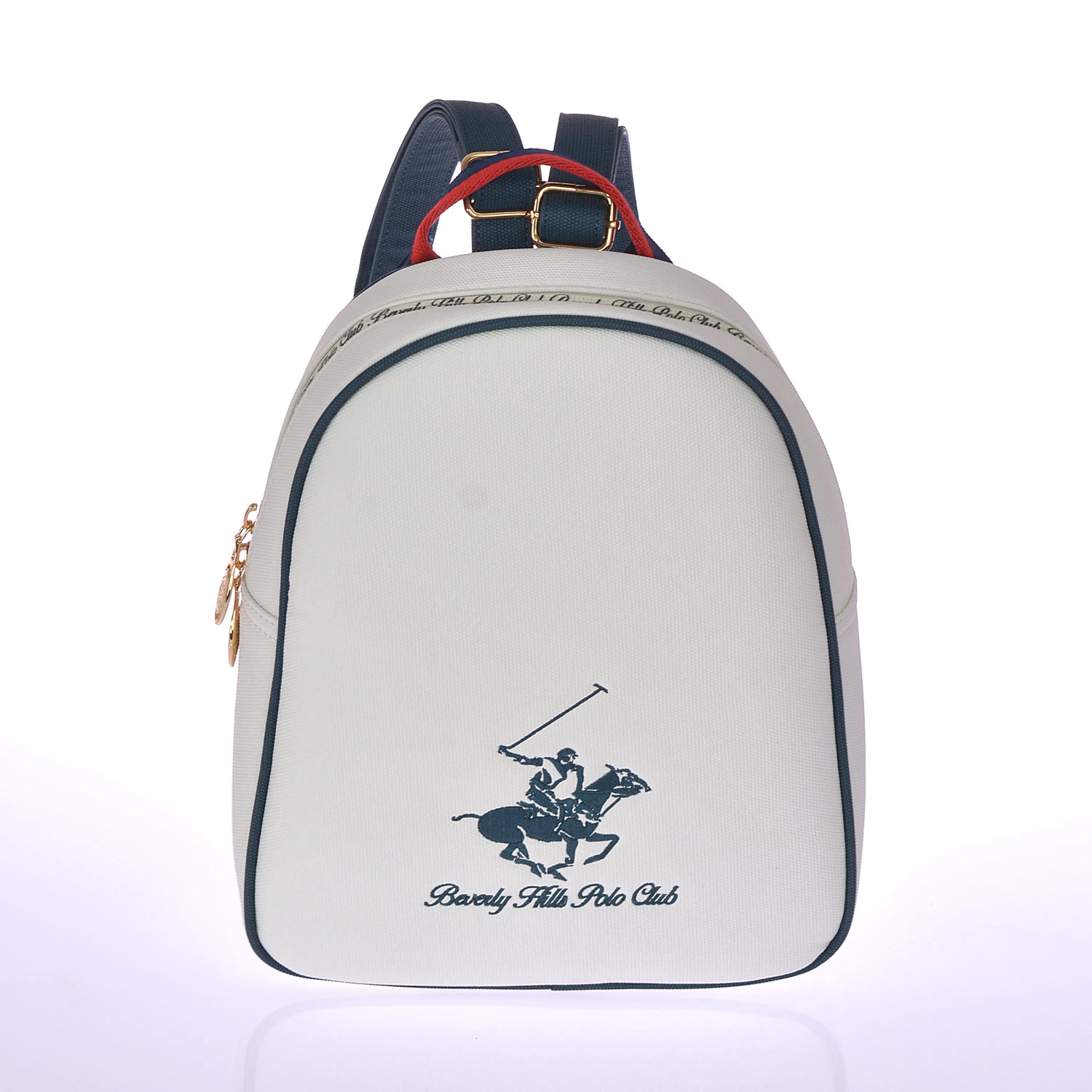 Polo Beverly Hills τσάντα πλάτης λευκή BH-4082