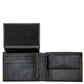 Avirex Δερμάτινο πορτοφόλι Bell vintage black BLL10-120