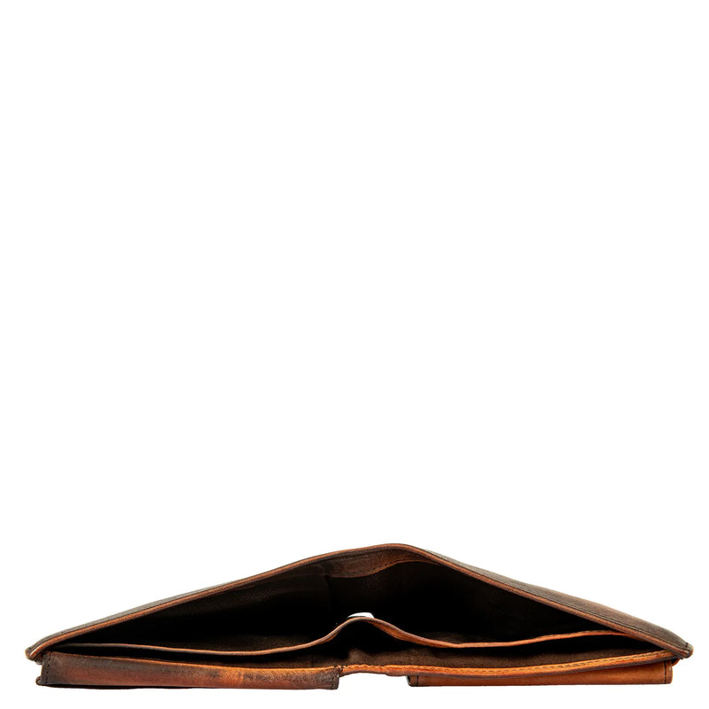 Avirex Δερμάτινο πορτοφόλι Bell vintage brown BLL10-920