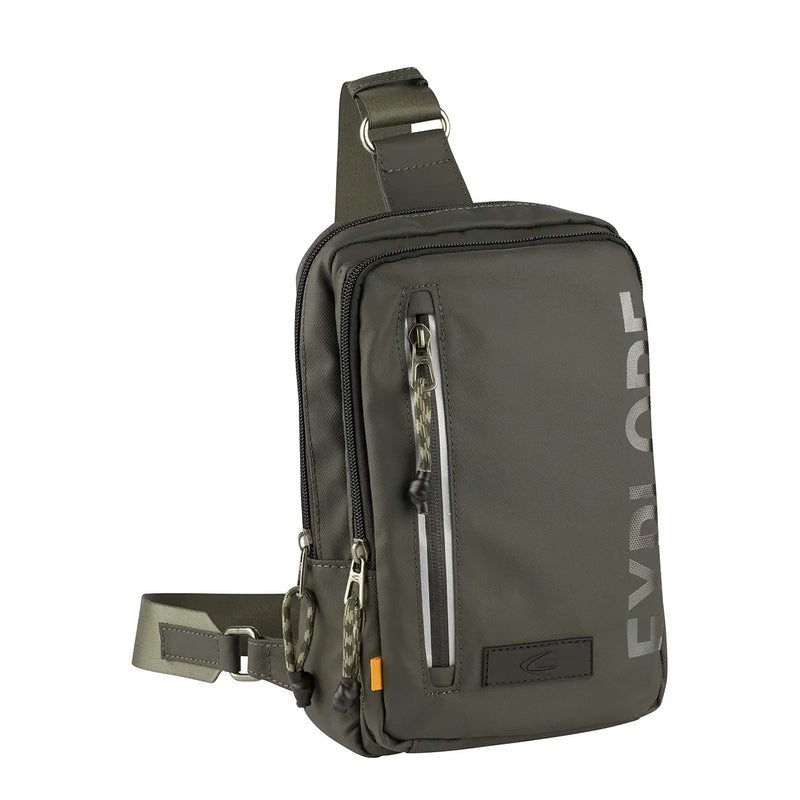 ΤΣΑΝΤΑ ΩΜΟΥ SLING CAMEL ACTIVE EXPLORE ΧΑΚΙ