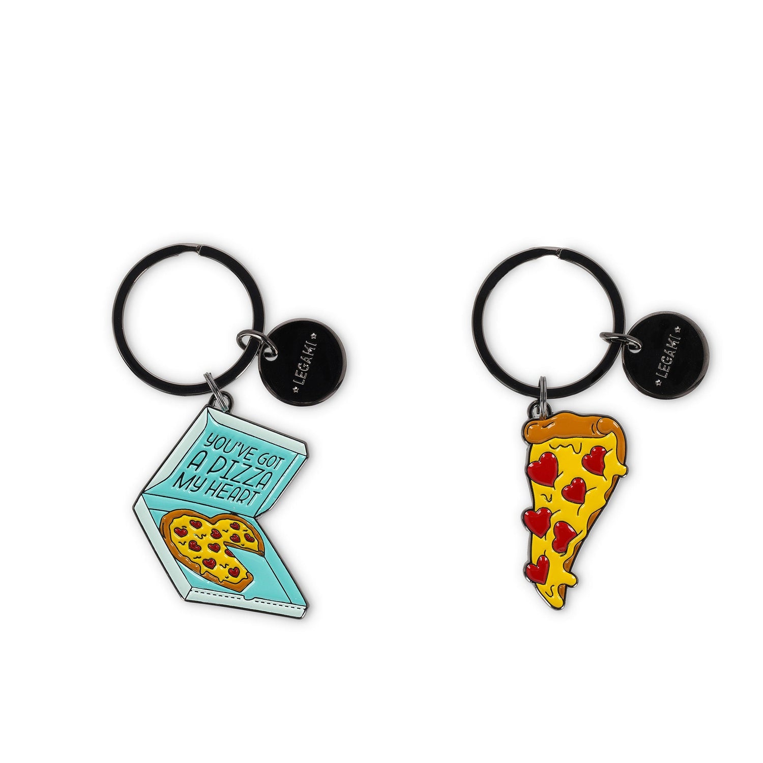 Σετ Legami μεταλλικό μπρελόκ Pizza EKR0011