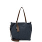 Emily & Noah shopping bag μεγάλη blue taupe 62792509