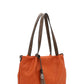 Emily & Noah shoping τσάντα μεσαία orange