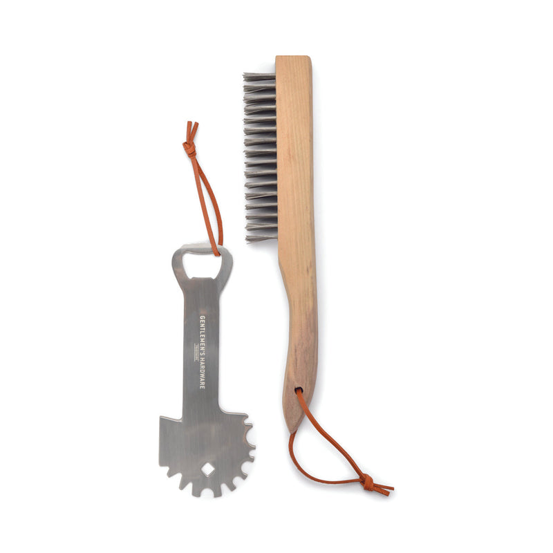 "Bbq Care Kit" Grill Scraper & Wire Brush GEN778