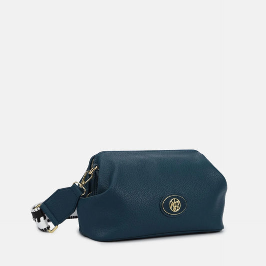 Ynot? τσάντα ώμου μεσαία deep blue HAP005S5