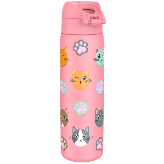 Μεταλλικό παγούρι ION8 600ml Γάτα