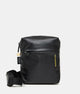 Mandarina Duck ecocoated τσαντάκι ώμου black P10OST03-651