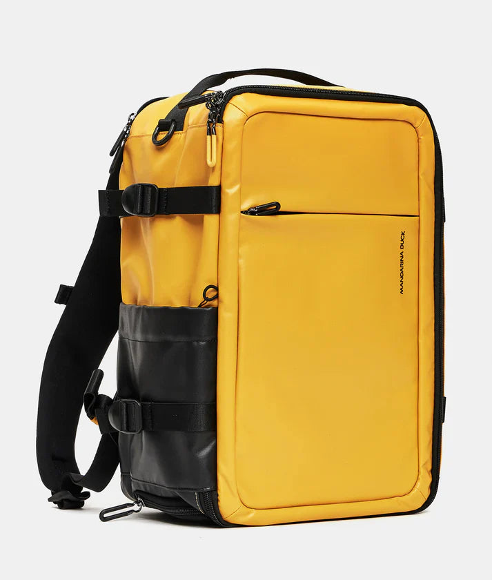 Mandarina Duck σακίδιο πλάτης ταξιδίου eco coated Yellow P10OST08-05J