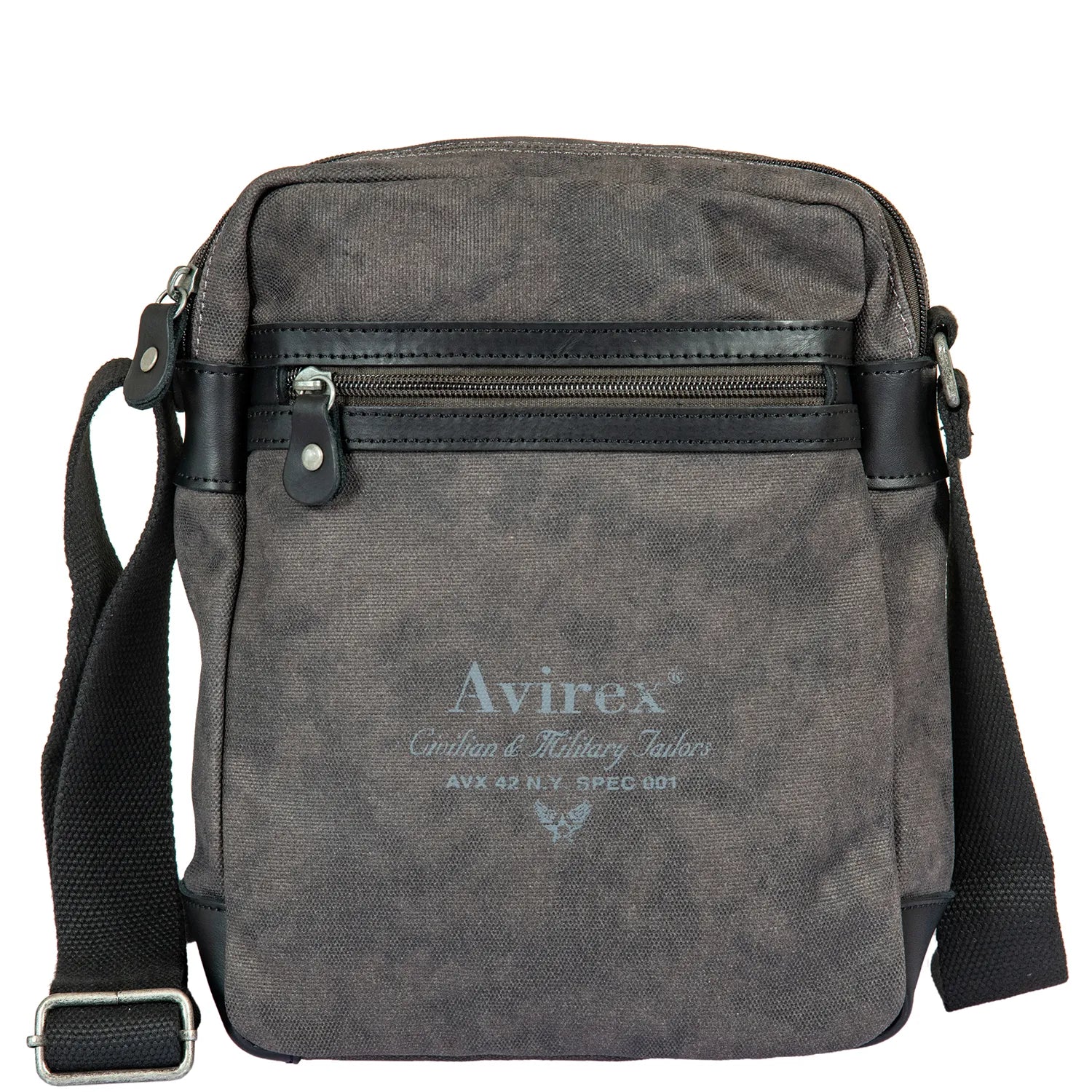 Avirex τσάντα ώμου μεγάλη Dark Grey PSD03-090