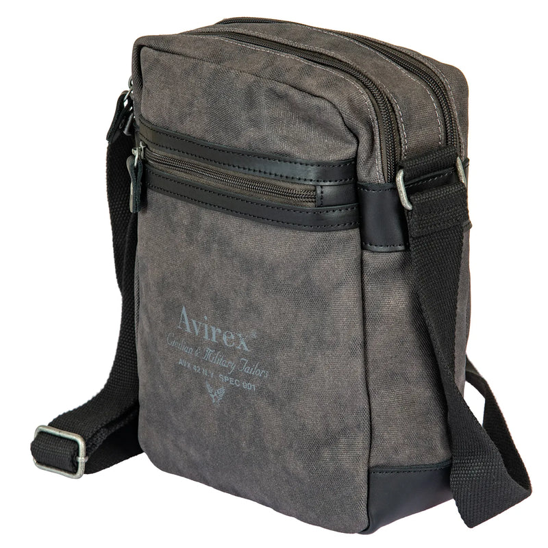 Avirex τσάντα ώμου μεγάλη Dark Grey PSD03-090
