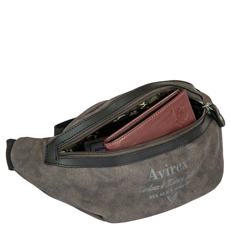 Avirex τσάντα μέσης Dark Grey PSD18-090
