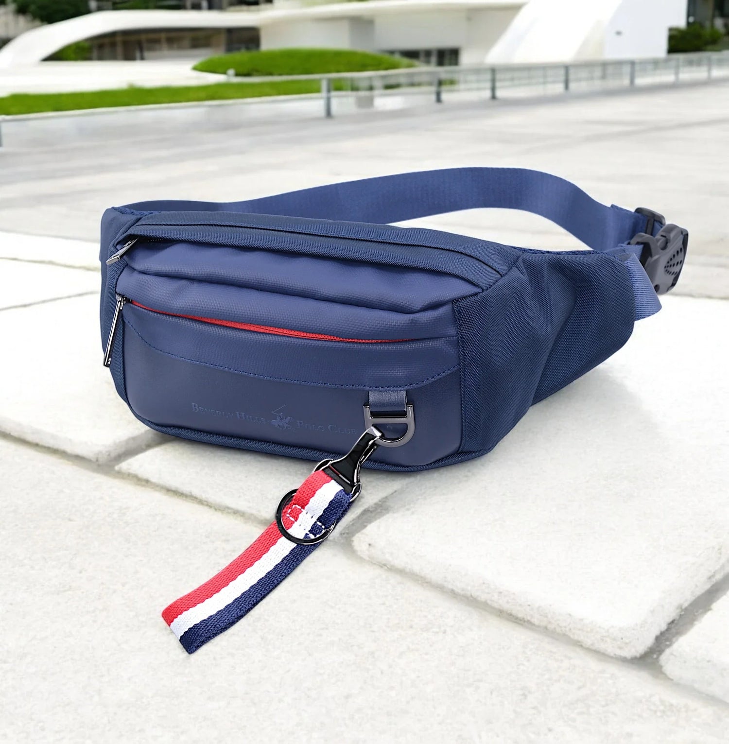 Polo Beverly Hills τσαντάκι μέσης Μπλε BH-1550