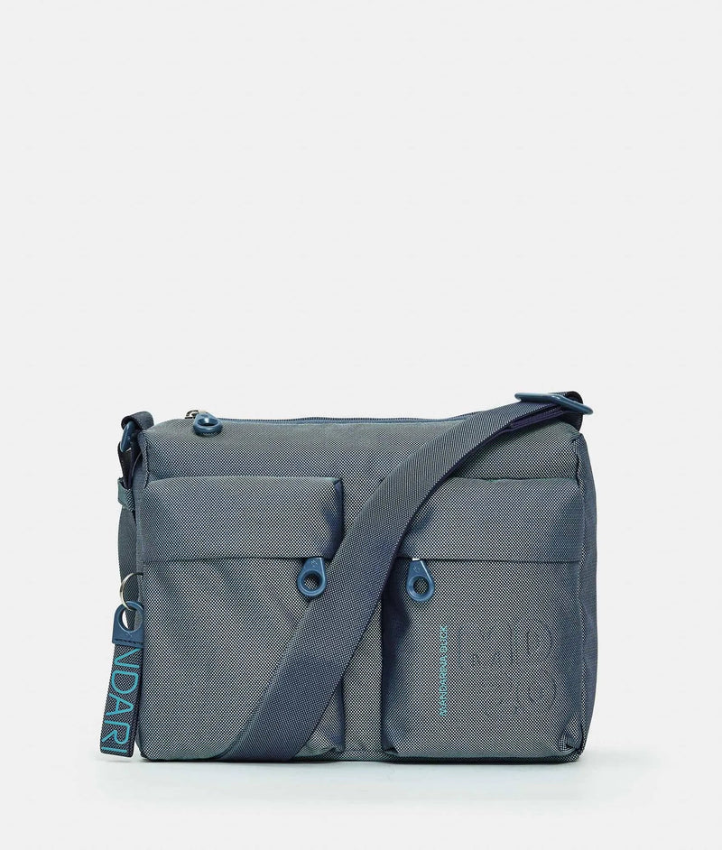 Mandarina Duck τσάντα χιαστί MD20 blue wing QMTT5-23E