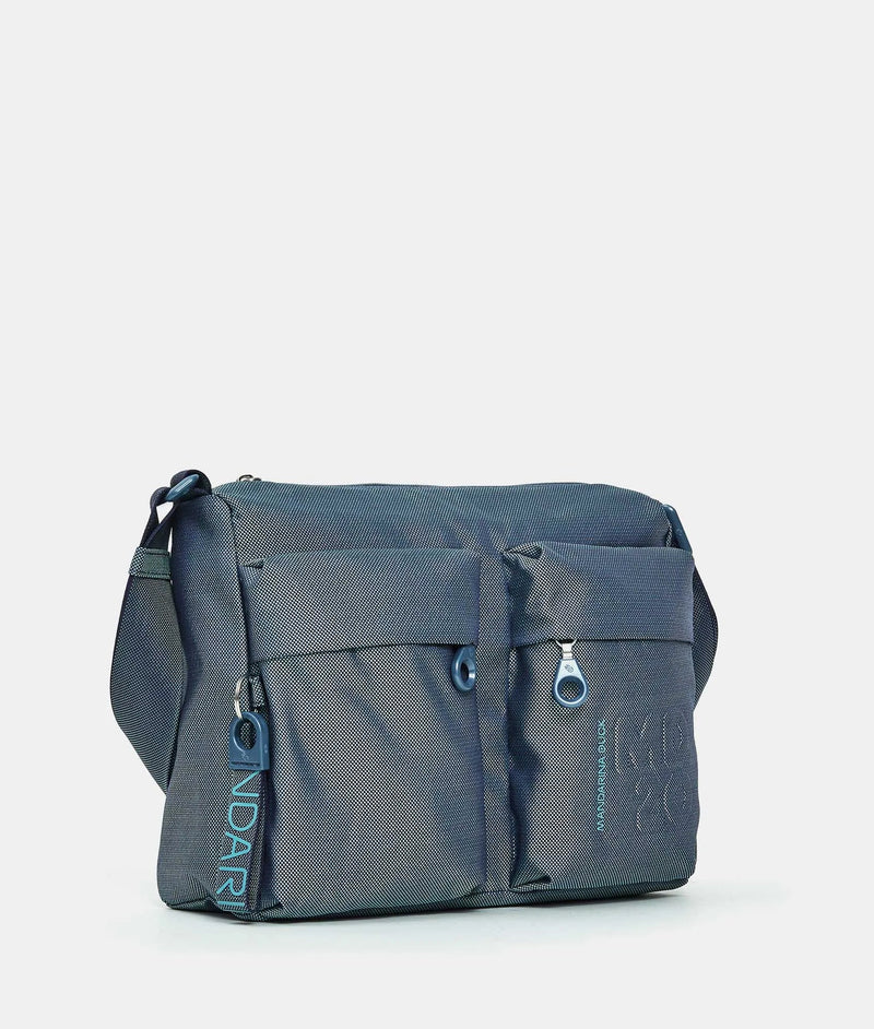 Mandarina Duck τσάντα χιαστί MD20 blue wing QMTT5-23E