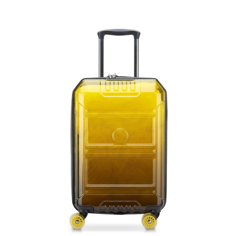 Delsey Paris Βαλίτσα καμπίνας 55cm Rempart Transculent Yellow