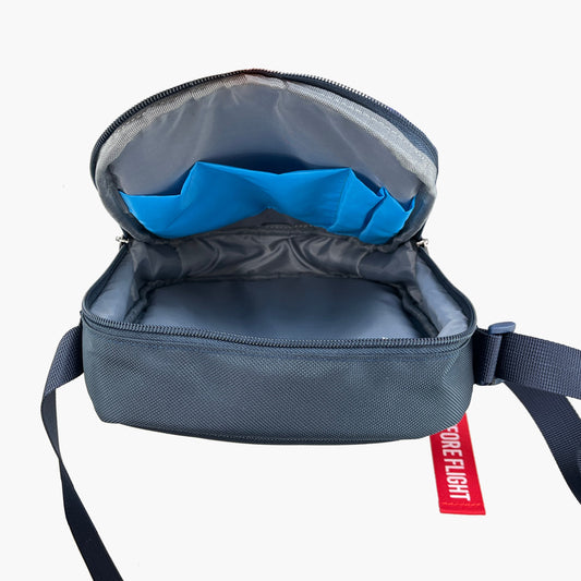 Aeronautica militaire drone τσαντάκι ώμου blue AM-521