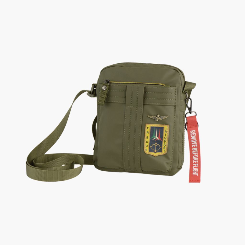 Aeronautica militaire frecce τσαντάκι ώμου verde AM-341