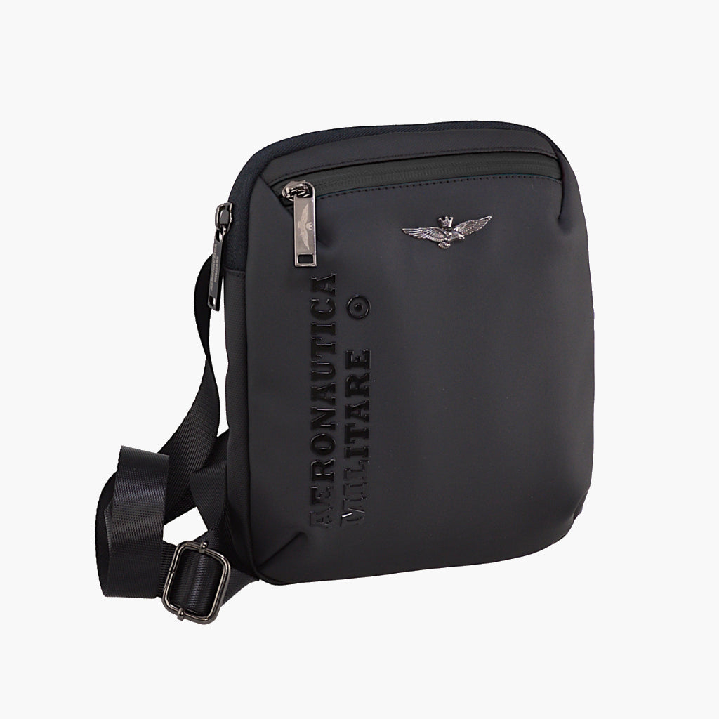 Aeronautica militaire Helix τσαντάκι ώμου Nero AM-481
