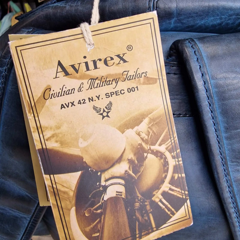 Avirex δερμάτινη τσάντα πλάτης μικρή ONT18-500
