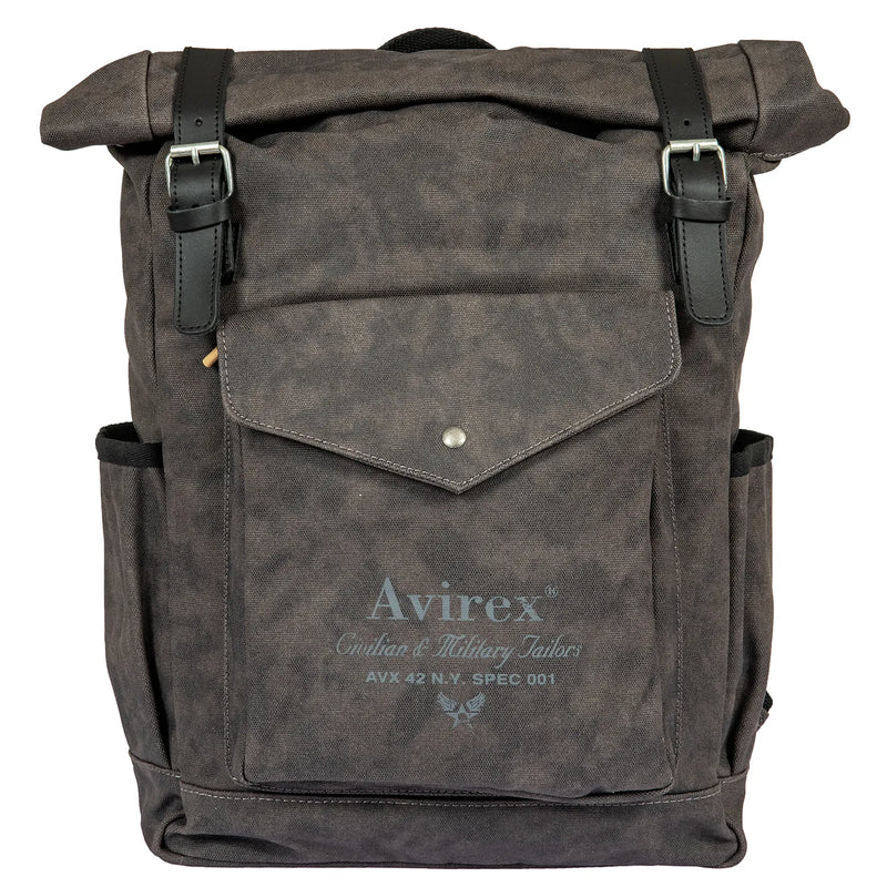 Avirex τσάντα πλάτης Roll Dark grey PSD17-090