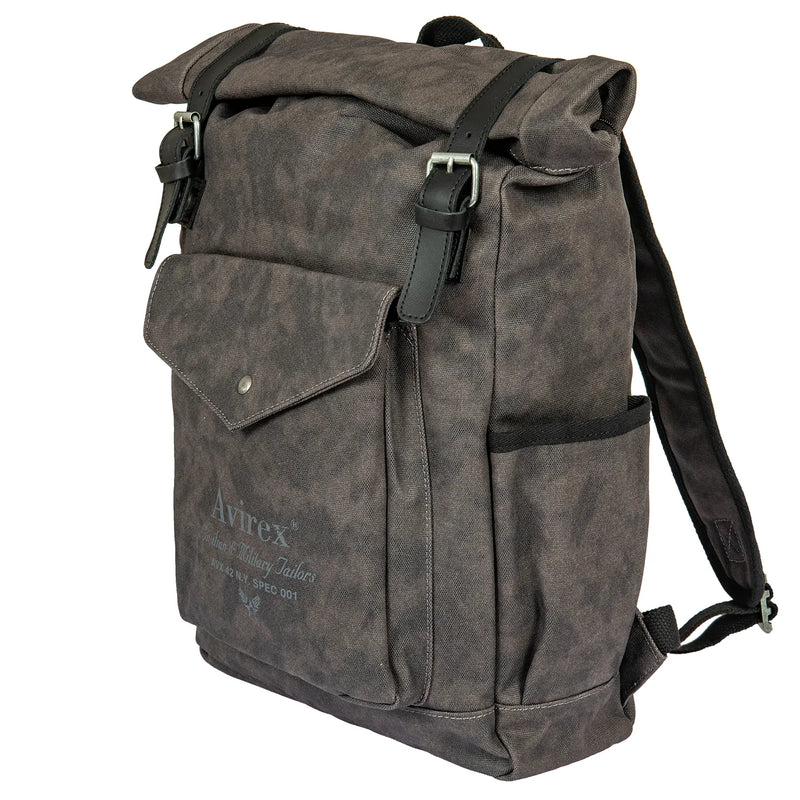Avirex τσάντα πλάτης Roll Dark grey PSD17-090