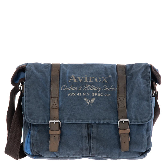 Avirex τσάντα ταχυδρόμου CNV0M-500 Blue
