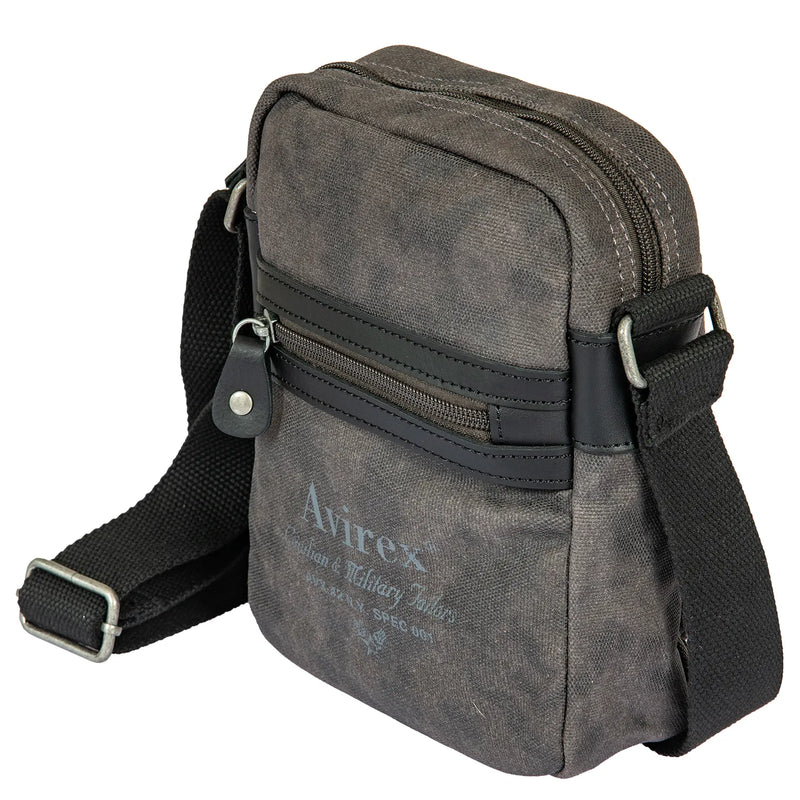 Avirex τσάντα ώμου μικρή Dark Grey PSD05-090