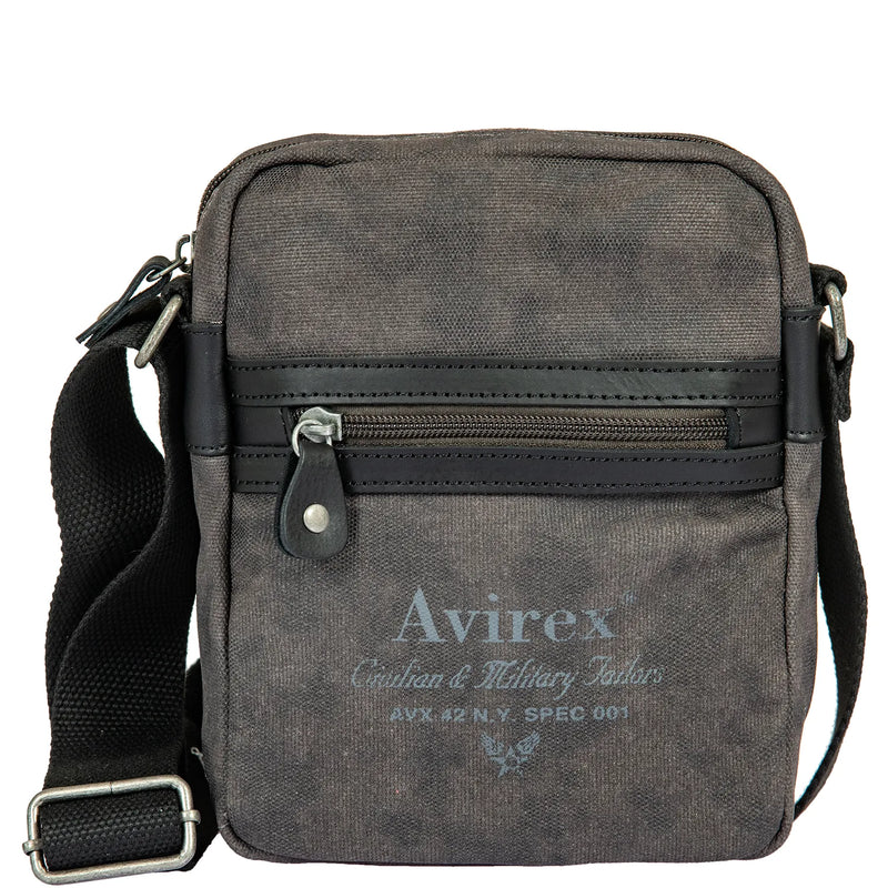 Avirex τσάντα ώμου μικρή Dark Grey PSD05-090