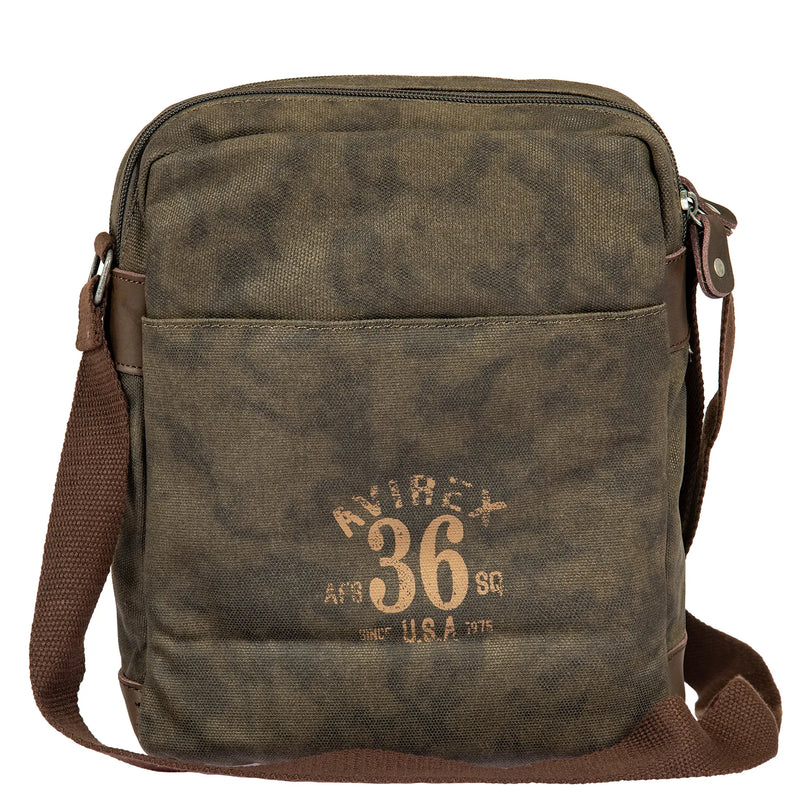 Avirex τσάντα ώμου μεγάλη Dark Green PSD03-610