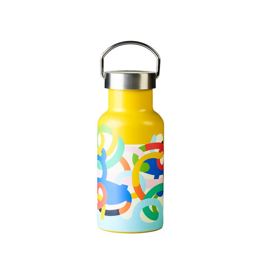 Παιδικό θερμό Bioloco Καλαμάκι/Πώμα Χέρια 350ml