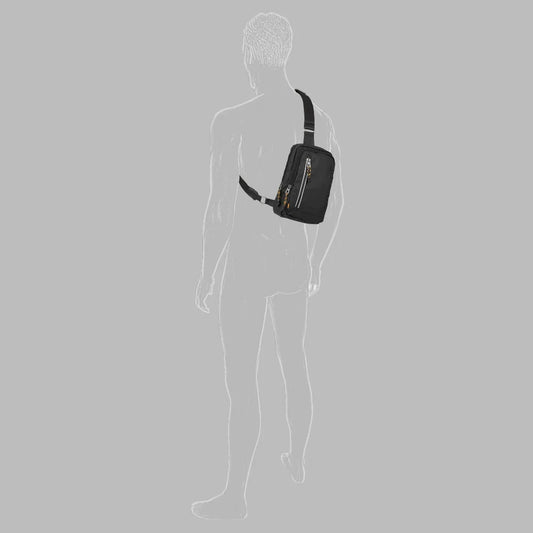 ΤΣΑΝΤΑ ΩΜΟΥ SLING CAMEL ACTIVE EXPLORE ΜΑΥΡΟ