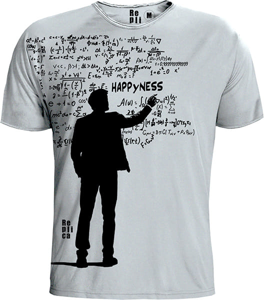 T-shirt Replica HappYness White