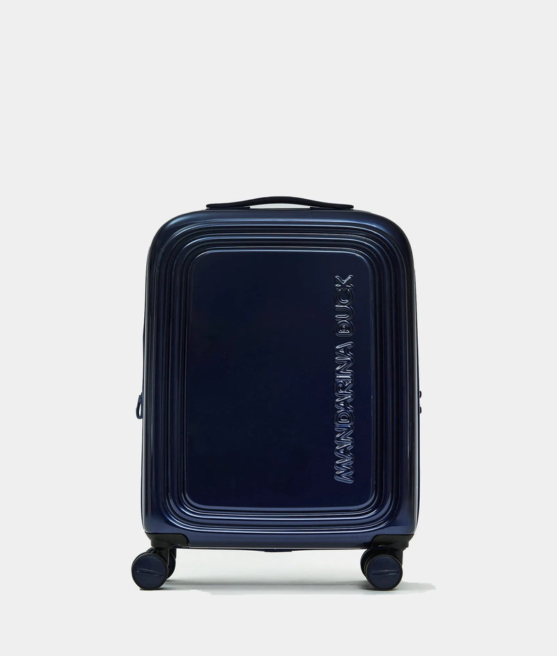 Mandarina Duck βαλίτσα LOGODUCK Metal επεκτεινόμενη καμπίνας μικρή