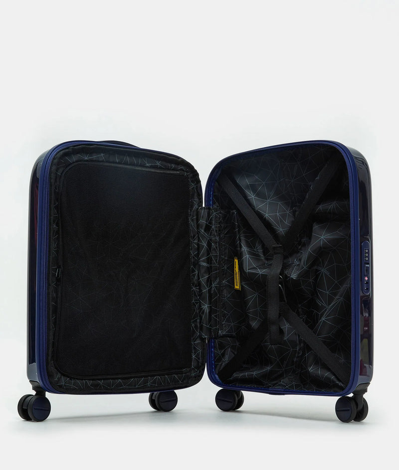 Mandarina Duck βαλίτσα LOGODUCK Metal επεκτεινόμενη καμπίνας μικρή
