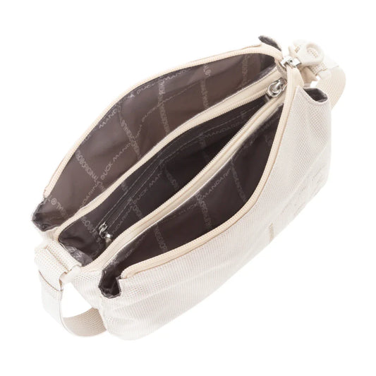 Mandarina Duck τσάντα μικρή χιαστί white cap QMT32-09E