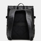 Mandarina Duck σακίδιο πλάτης eco coated με ιμάντες μαύρο