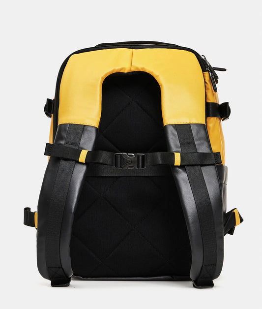 Mandarina Duck σακίδιο πλάτης ταξιδίου eco coated κίτρινο