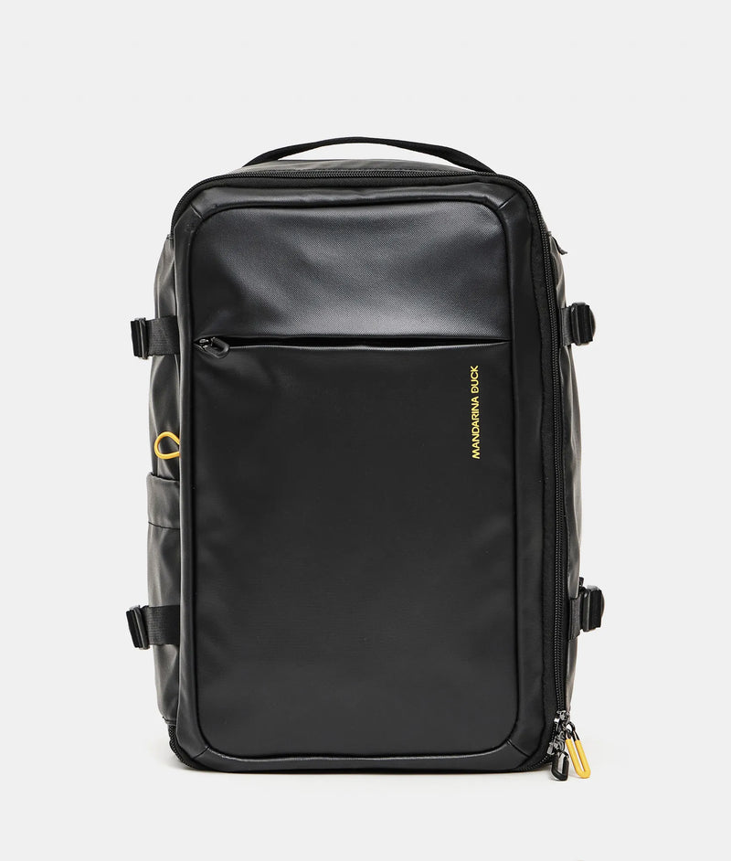 Mandarina Duck σακίδιο πλάτης ταξιδίου eco coated μαύρο