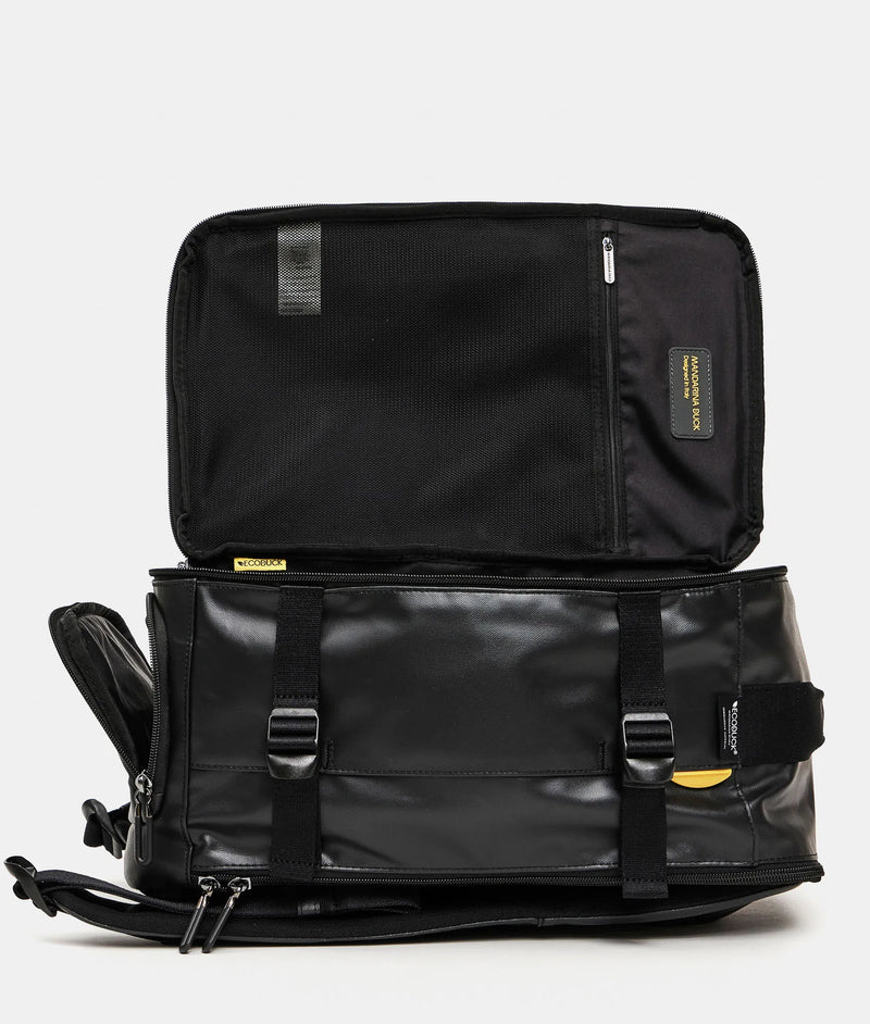 Mandarina Duck σακίδιο πλάτης ταξιδίου eco coated μαύρο