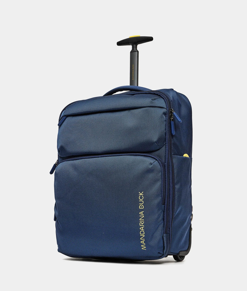 Mandarina Duck τσάντα πλάτης + trolley Zephyr dress blue