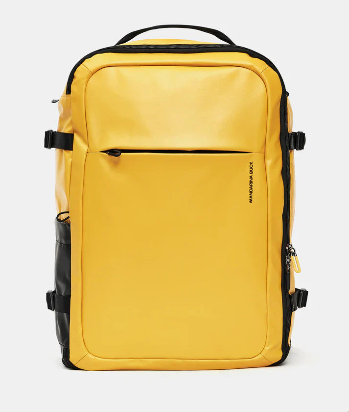 Mandarina Duck Ecocoated τσάντα ταξιδίου μεγάλη Yellow P10OST09-05J