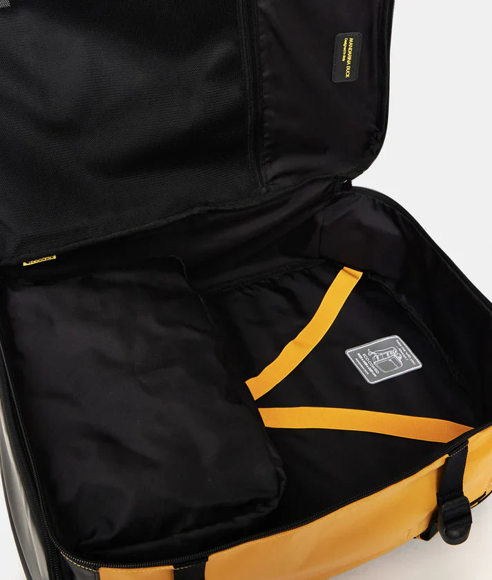 Mandarina Duck Ecocoated τσάντα ταξιδίου μεγάλη Yellow P10OST09-05J