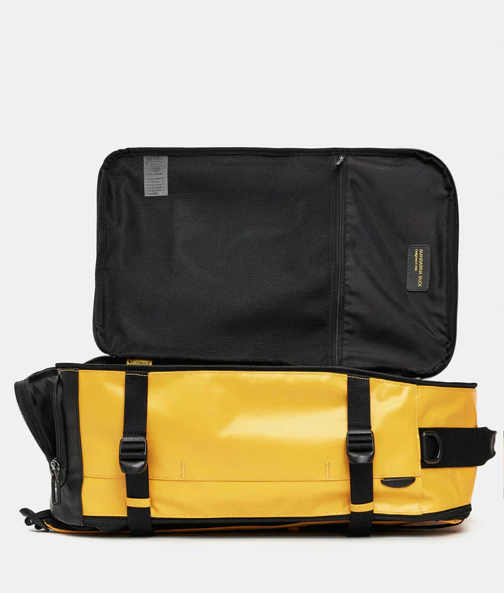 Mandarina Duck Ecocoated τσάντα ταξιδίου μεγάλη Yellow P10OST09-05J