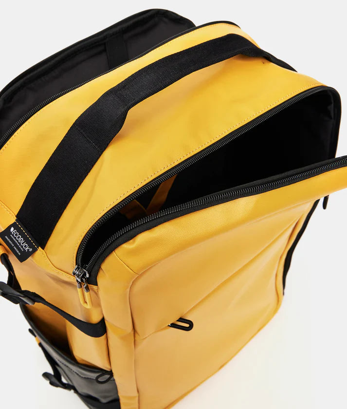 Mandarina Duck Ecocoated τσάντα ταξιδίου μεγάλη Yellow P10OST09-05J