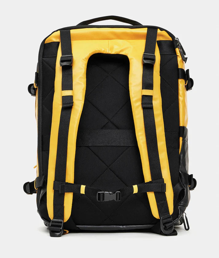 Mandarina Duck Ecocoated τσάντα ταξιδίου μεγάλη Yellow P10OST09-05J