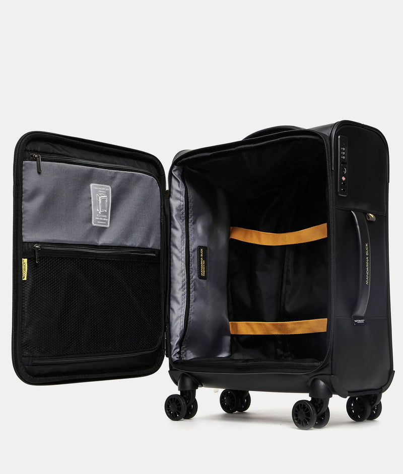 Mandarina Duck τσάντα trolley eco μικρή μαύρη OSV01-651