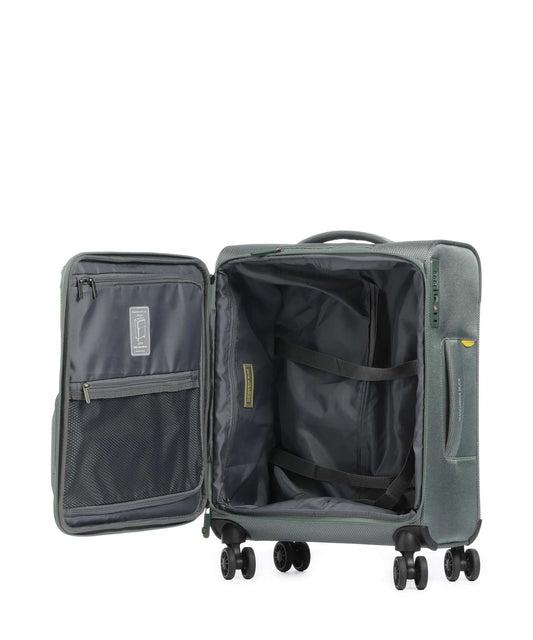 Mandarina Duck Zephyr βαλίτσα καμπίνας 4 τροχοί  iceberg green